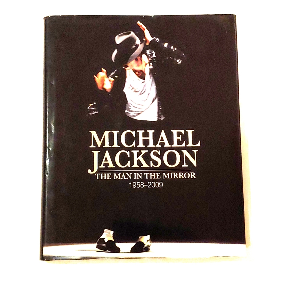 Michael Jackson Man in the Mirror Hardcover Book
